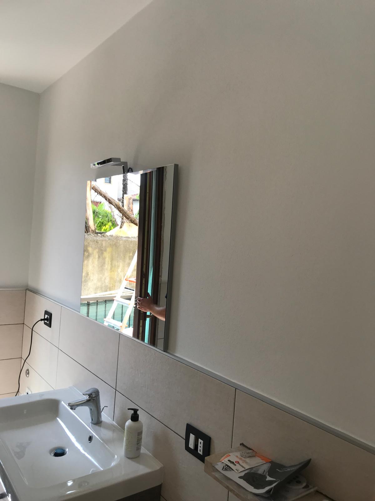 Lavabo installato